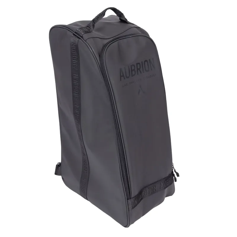 Aubrion React Long Boot Bag In Black