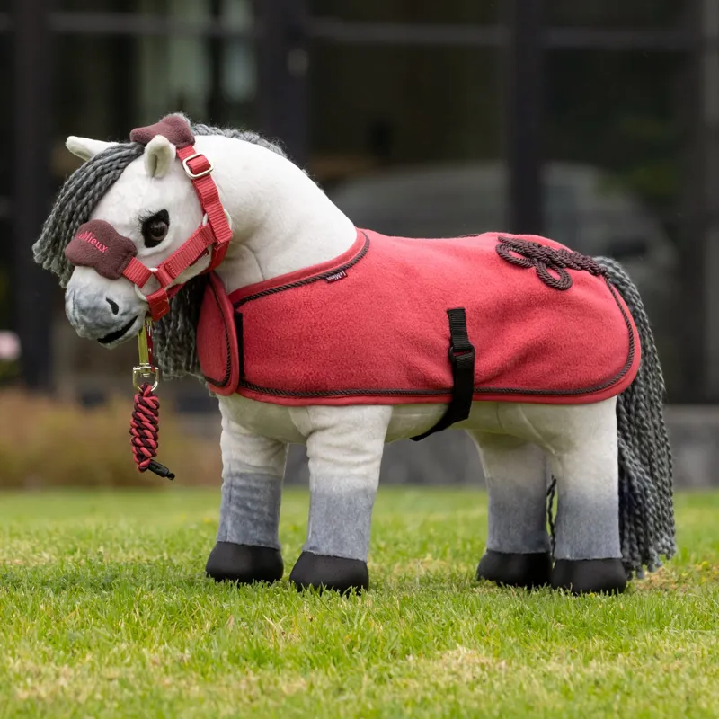 LeMieux Toy Pony Rug in Cranberry-1