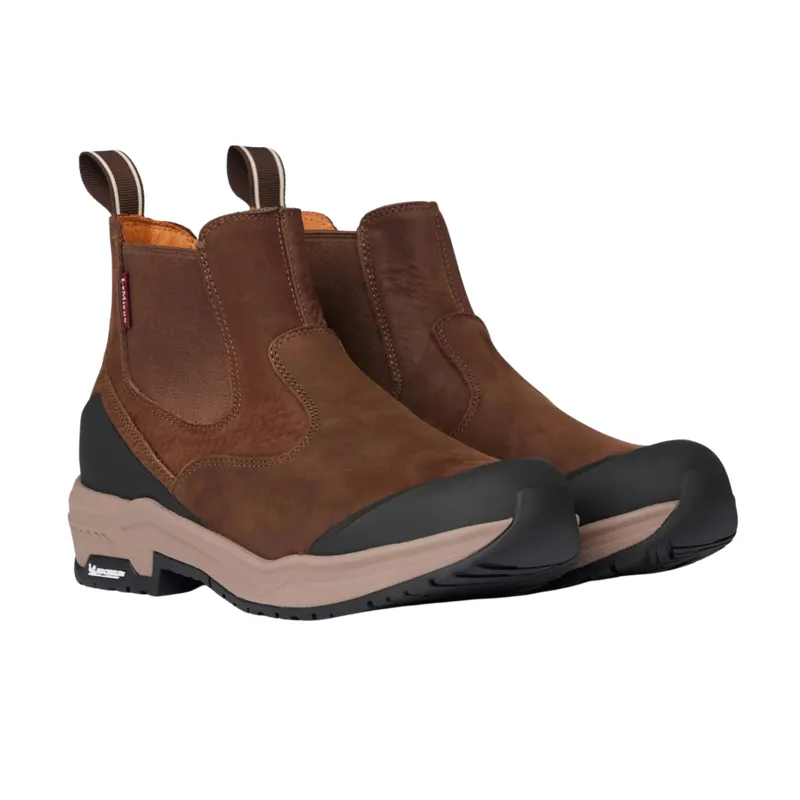 LeMieux Trex Waterproof Chelsea Boots in Brown