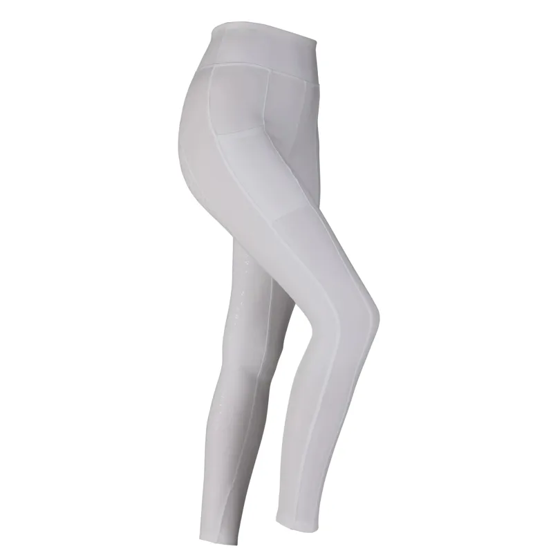 Aubrion Hudson Riding Tights in White