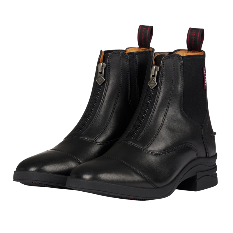 LeMieux Junior Zip Paddock Boot in Black