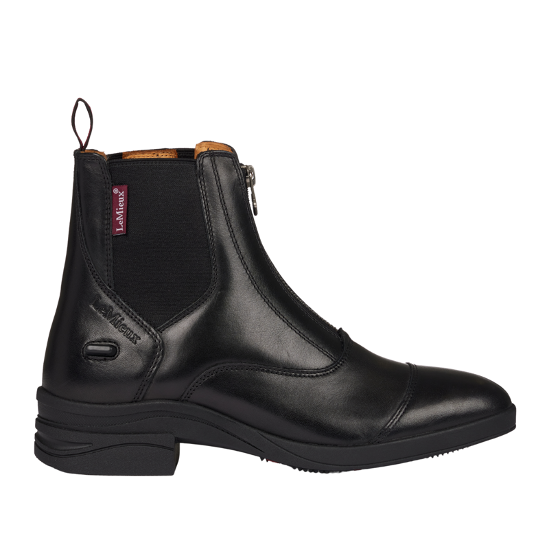 LeMieux Zip Paddock Boots in Black