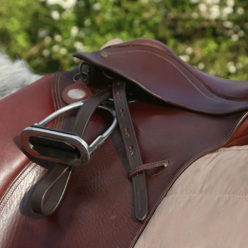 Townfields Essential Junior Stirrup Leathers in Brown-1