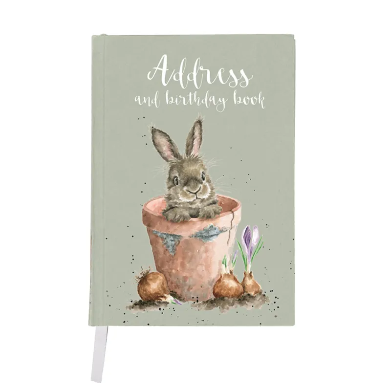 Wrendale Designs Flower Pot Address Book