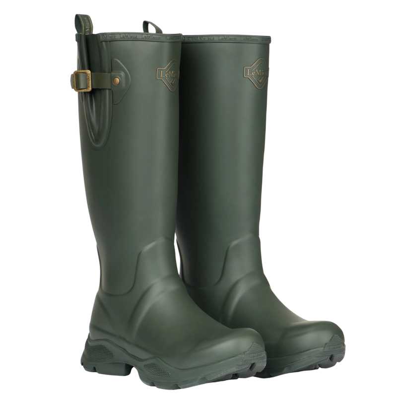 LeMieux New Ultra Stride Wellington Boots in Oak