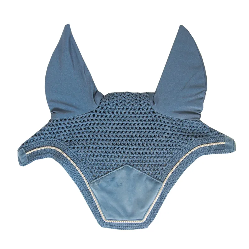 Kentucky Fly Veil Wellington Velvet in Light Blue