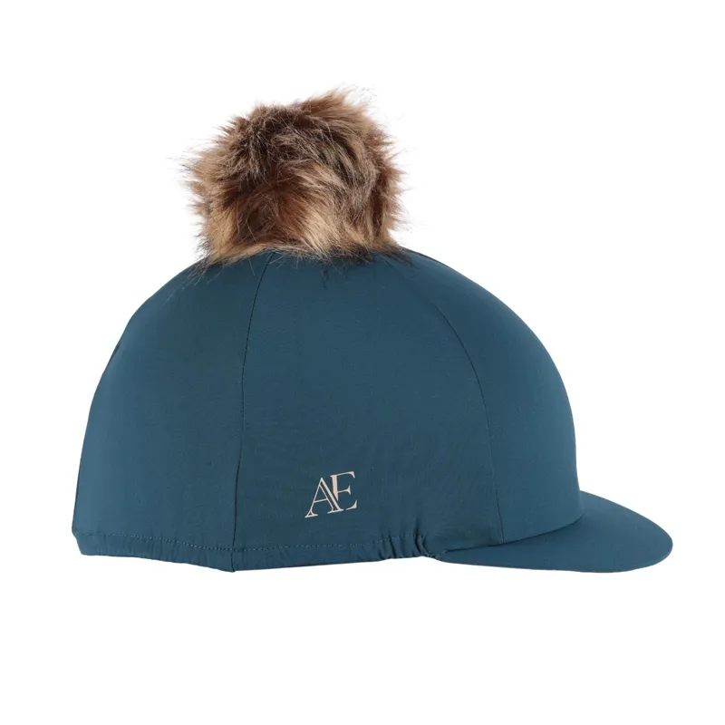 Aubrion Equestrian Hat Cover in Estate Blue 