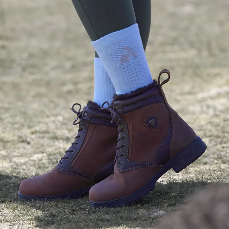 Aubrion React Winter Sport Socks in Arctic Blue -2
