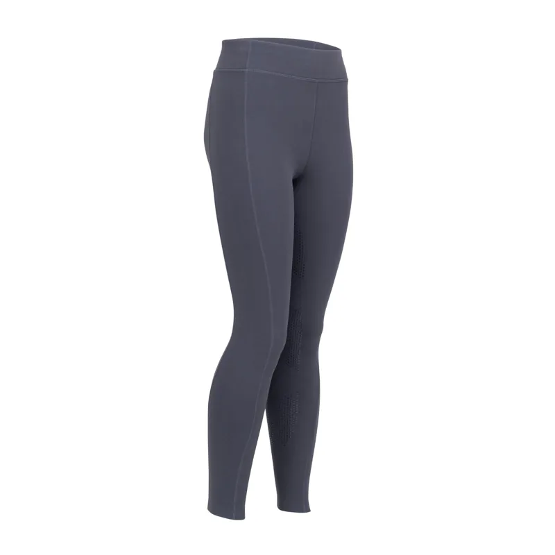 Aubrion React Winter Riding Tights Young Rider in Charcoal -1