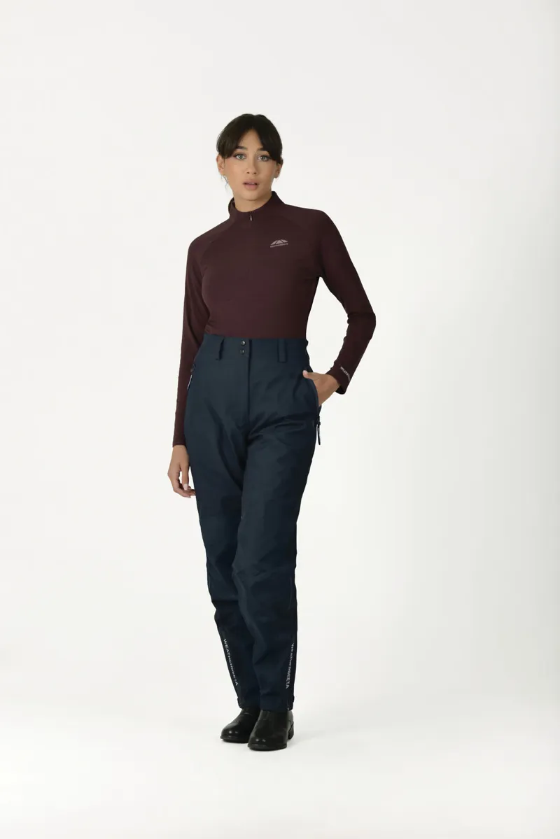 Weatherbeeta Rayne Waterproof Overtrousers In Navy