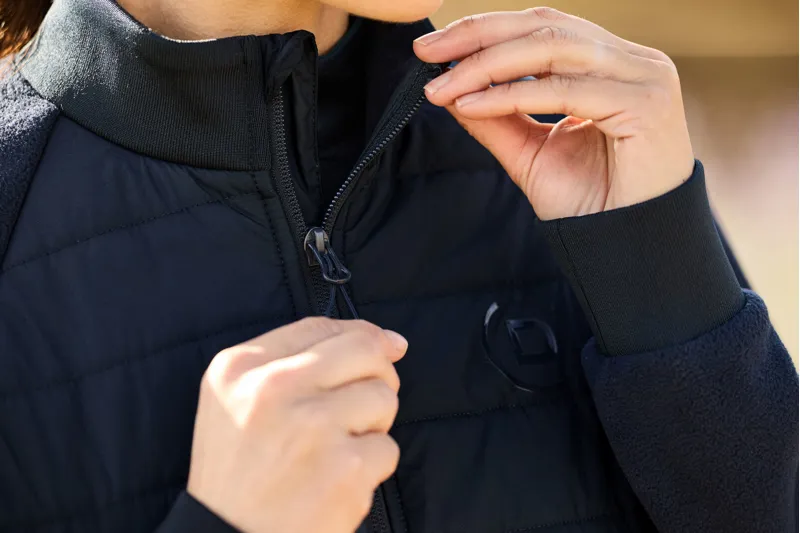 Dublin Insulated Hybrid Ladies Jacket In Navy -3