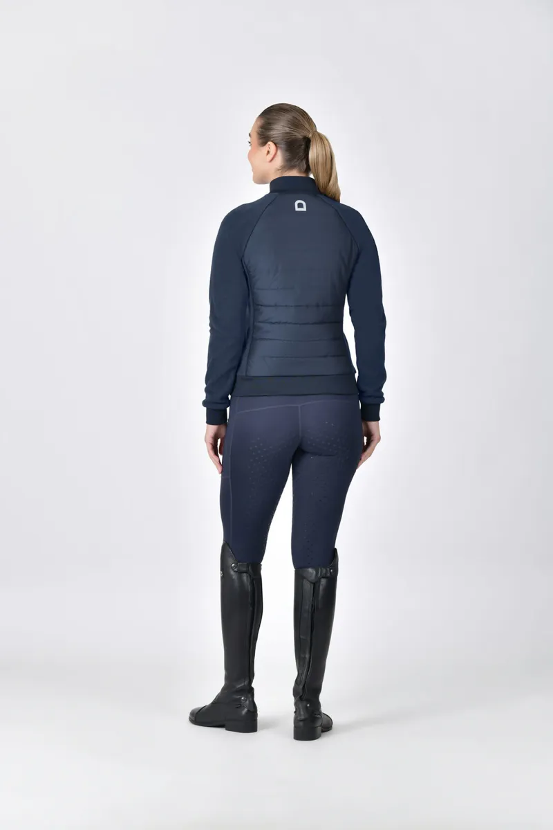 Dublin Insulated Hybrid Ladies Jacket In Navy -4