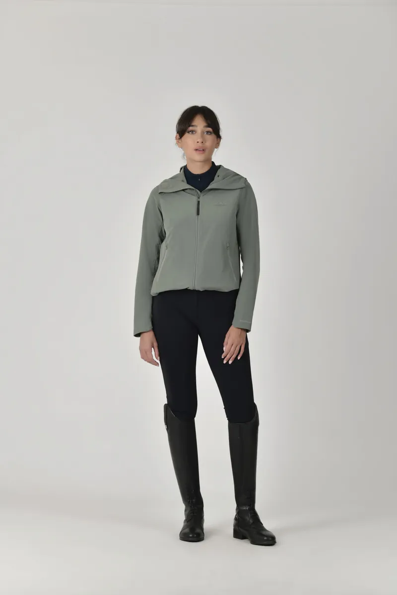 Weatherbeeta Abrasion Proof Stretch Riding Jacket In Olive Leaf