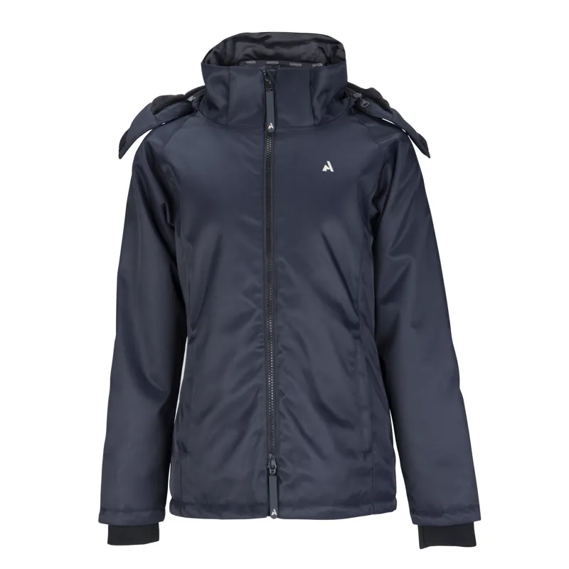 Aubrion React Mid Length Coat - Young Rider In Shadow -3