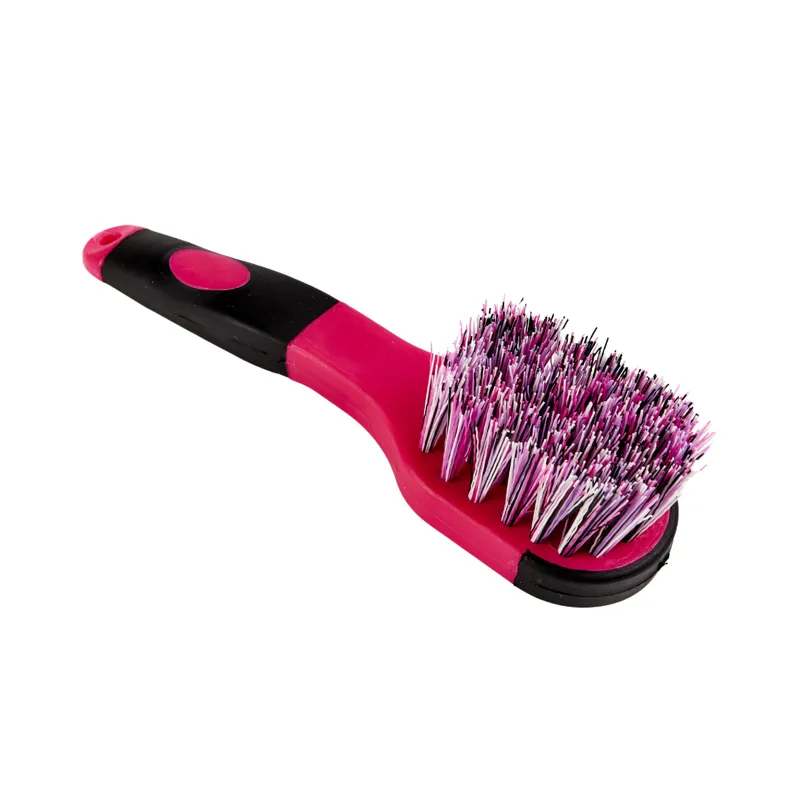 Ezi-Groom Grip Bucket Brush in Pink