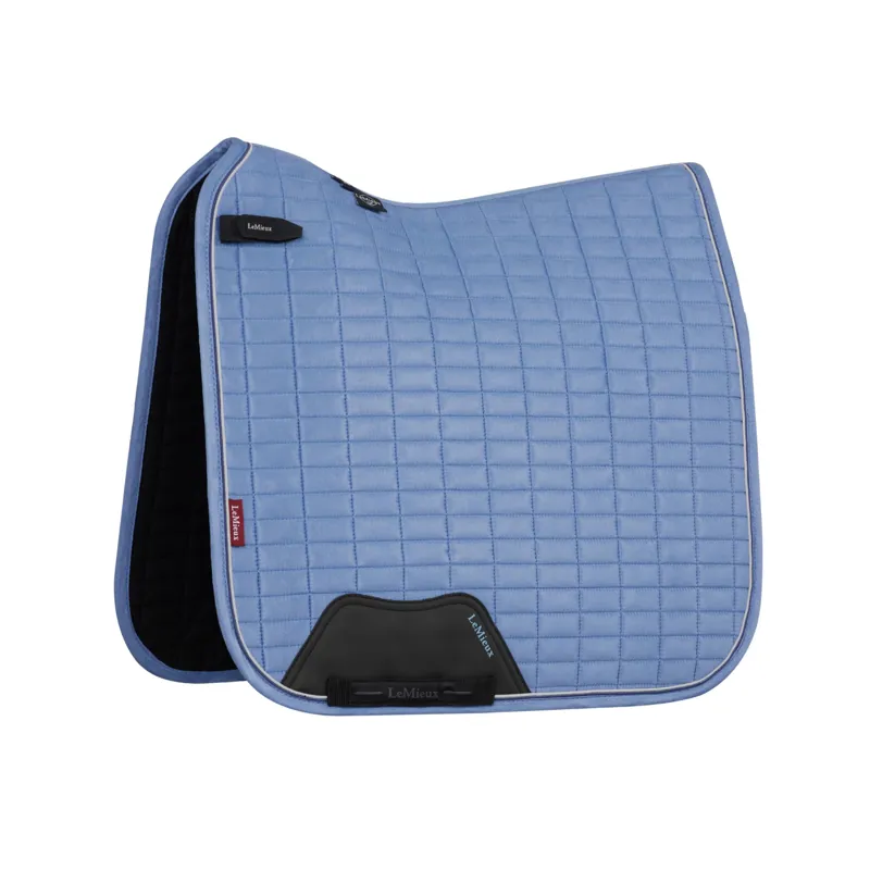 LeMieux Suede Dressage Square in Powder Blue