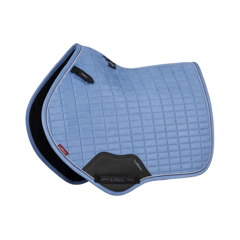 LeMieux Suede Close Contact Square in Powder Blue
