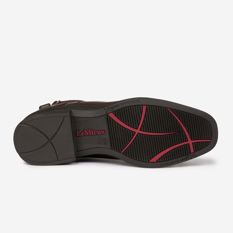 LeMieux Zip Paddock Boots in Brown-4