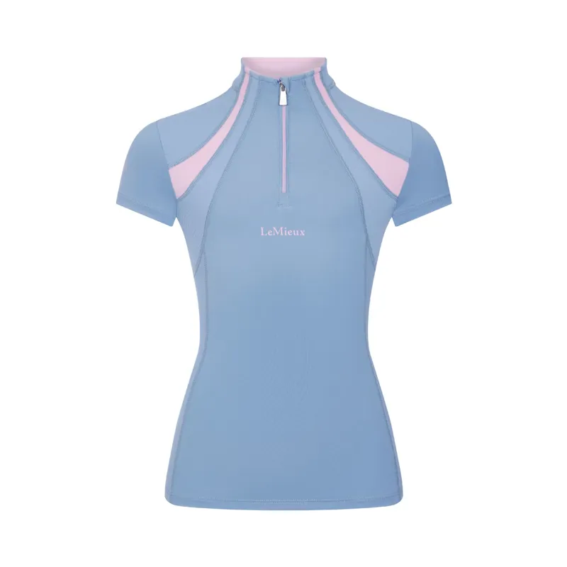 LeMieux Young Rider Mia Mesh Baselayer in Powder Blue
