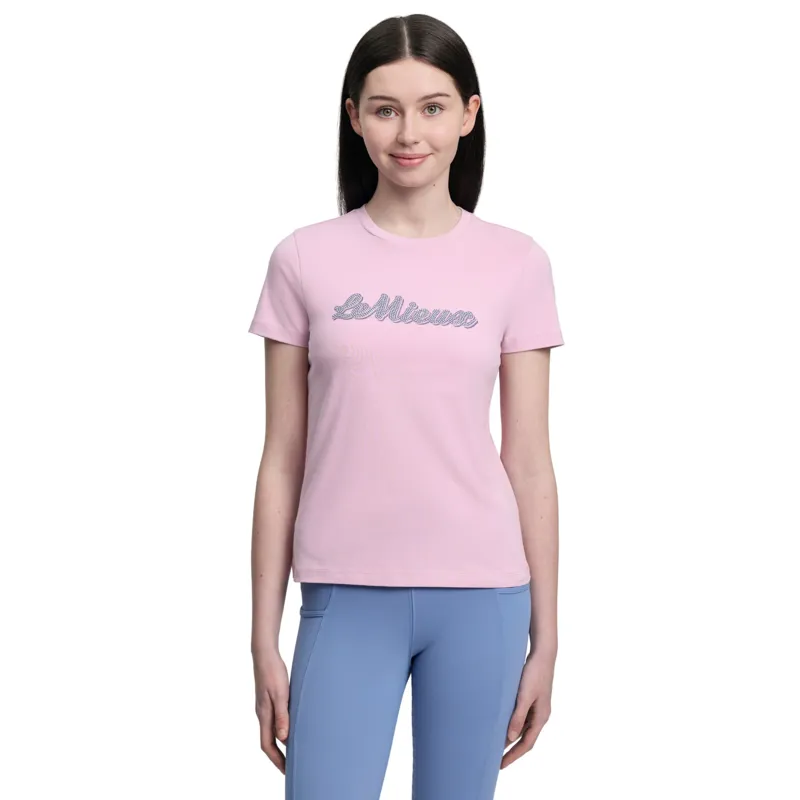 LeMieux Young Rider Arianna T-Shirt in Fondant