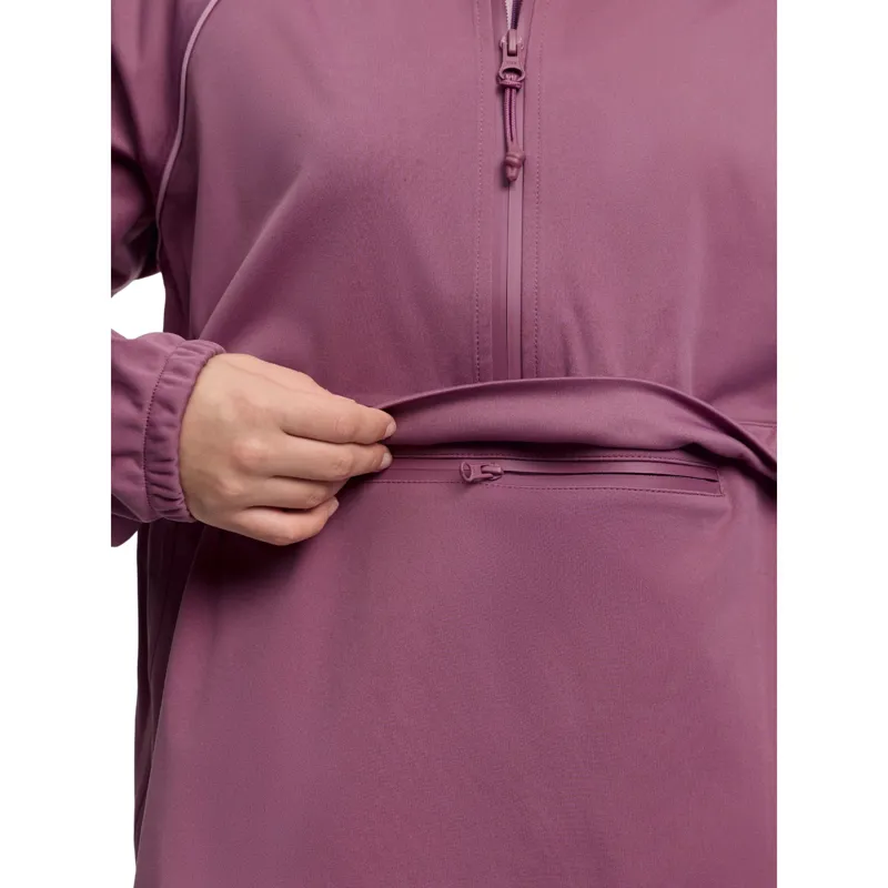 LeMieux Young Rider Paige Quarter Zip Waterproof Jacket in Mallow-3