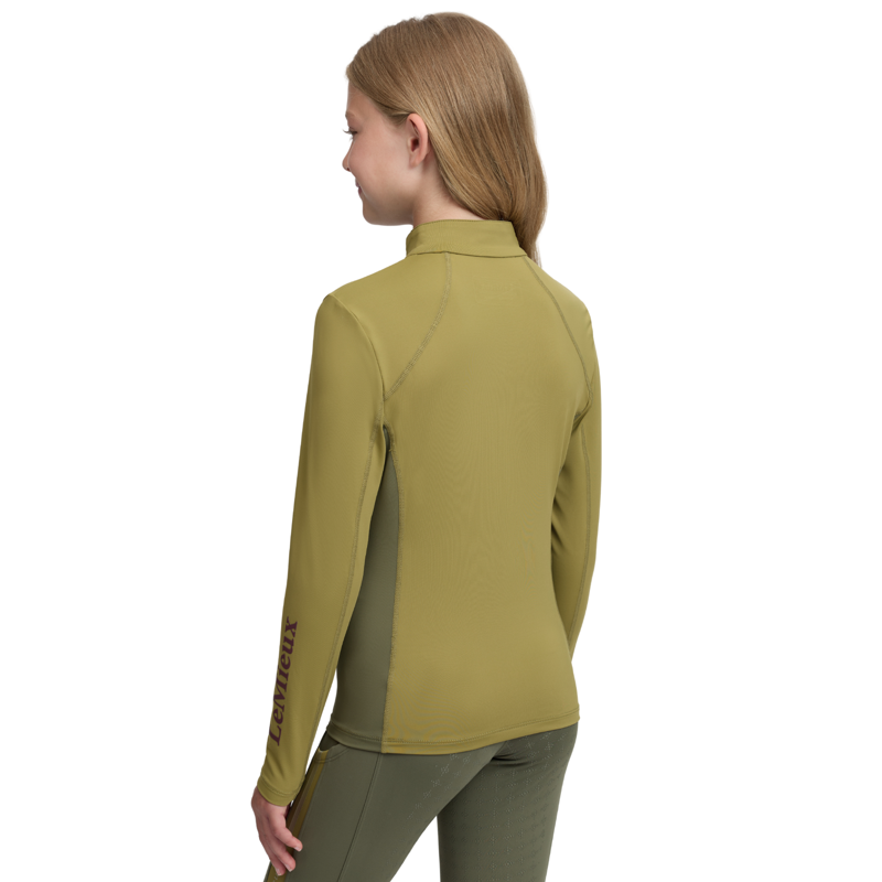 LeMieux Young Rider Classique Baselayer in Gooseberry-1