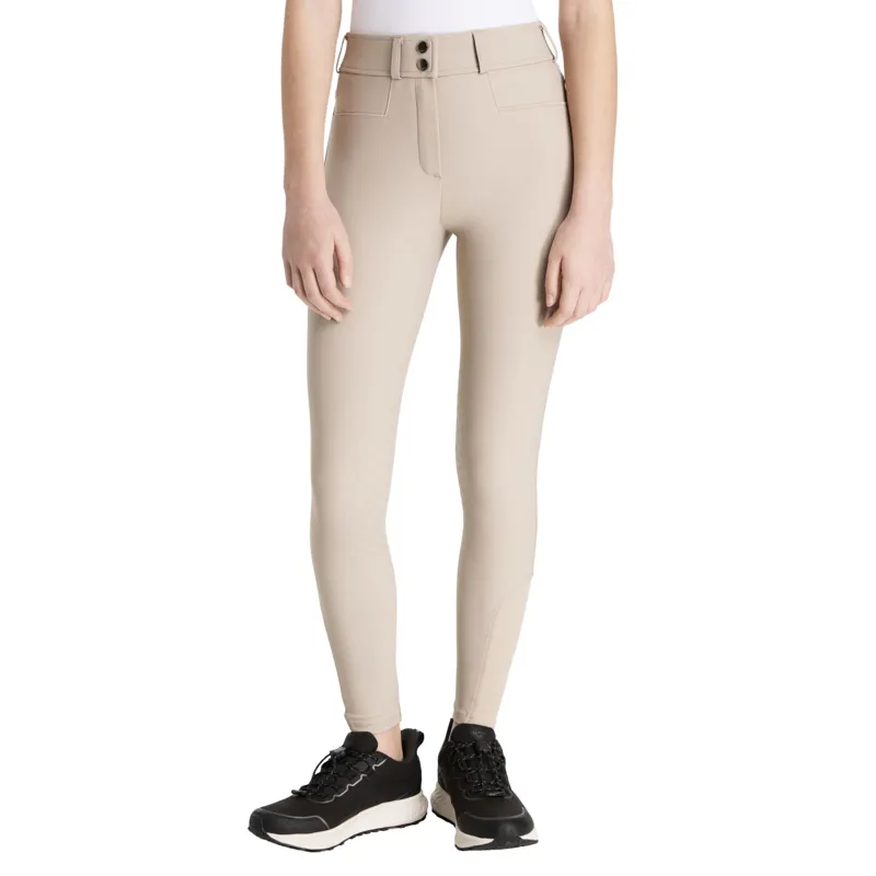 LeMieux Young Rider Izzy Full Seat Breeches in Almond