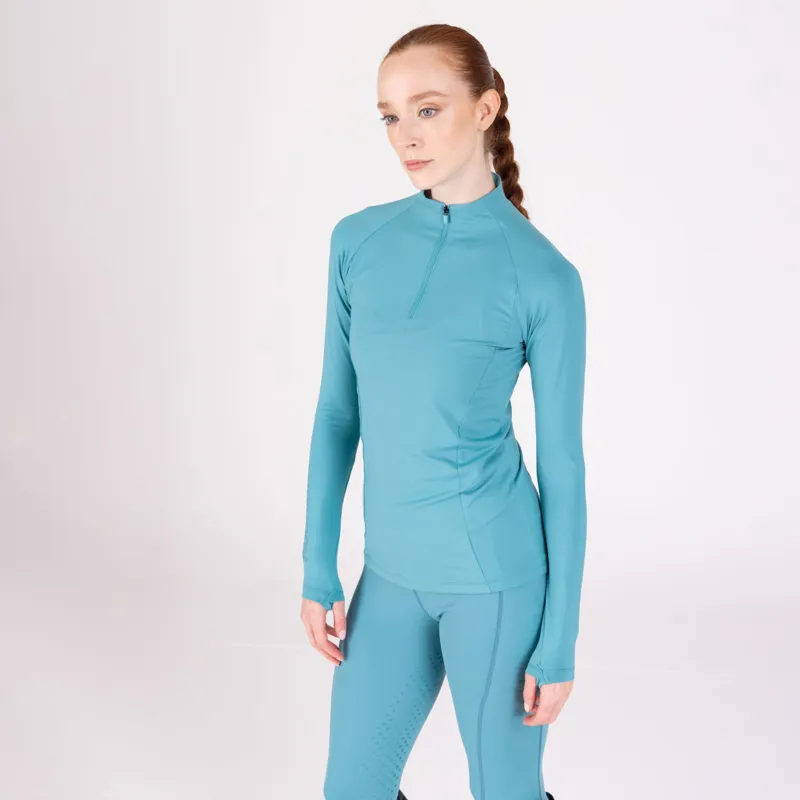 Aubrion React Long Sleeve Base Layer in Haze-1