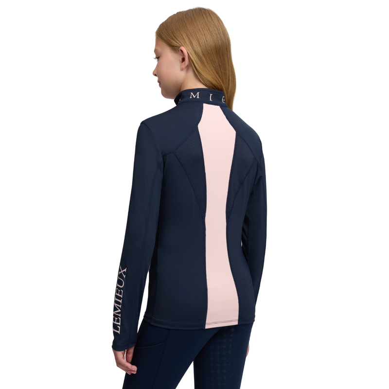 LeMieux Young Rider Mia Mesh Baselayer in Navy-1