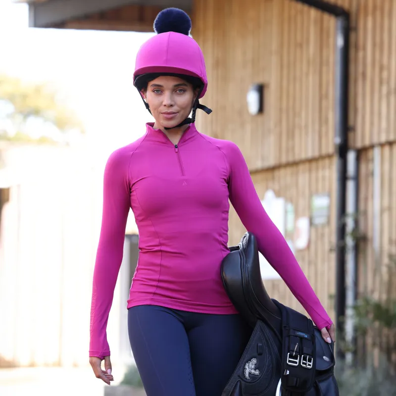 Aubrion React Hat Cover in Fuchsia-1