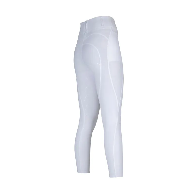 Aubrion Optima PX Riding Tights in White -1
