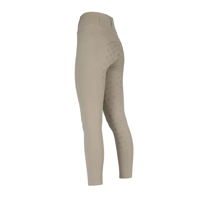 Aubrion Optima PX Riding Tights in Beige -1
