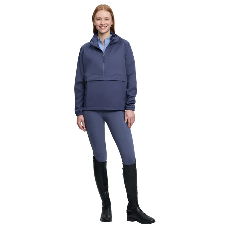 LeMieux Perri Half Zip Waterproof Jacket in Shadow-1