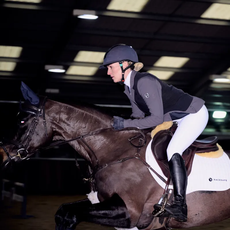 Racesafe VeloAir Adult Air Gilet in Black-6