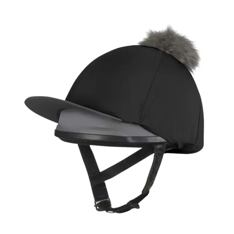 LeMieux My LeMieux Pom Hat Silk in Black-1