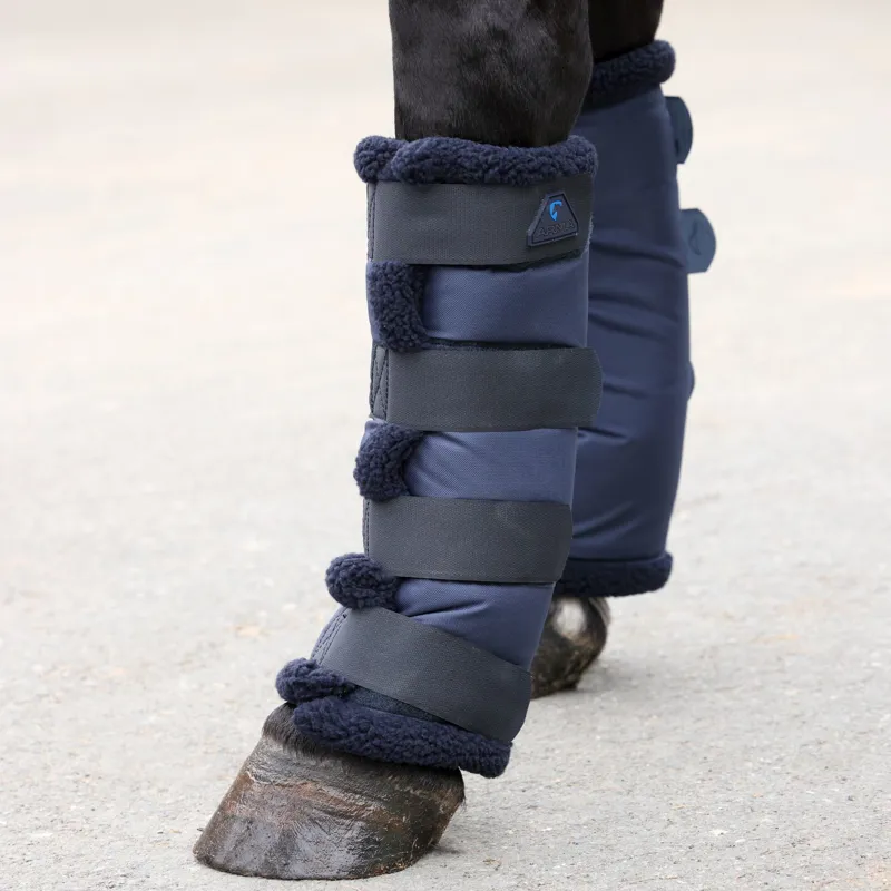 ARMA Comfort Short Fleece Lined Travel Boots in Navy