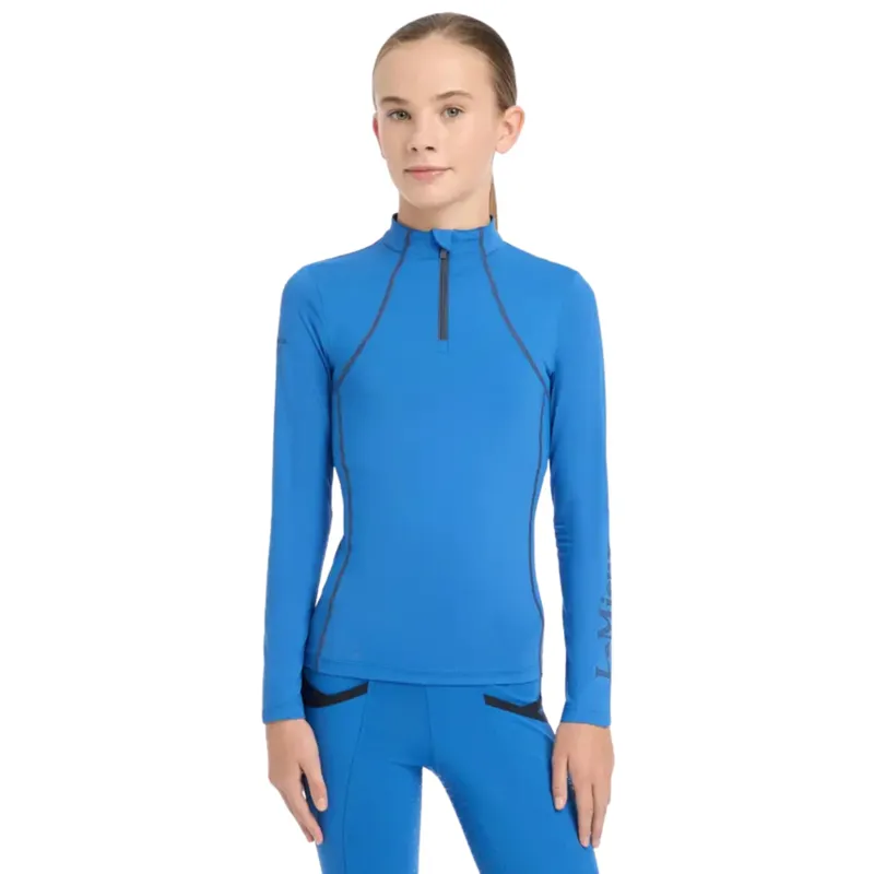 LeMieux Young Rider Base Layer in Benetton Blue