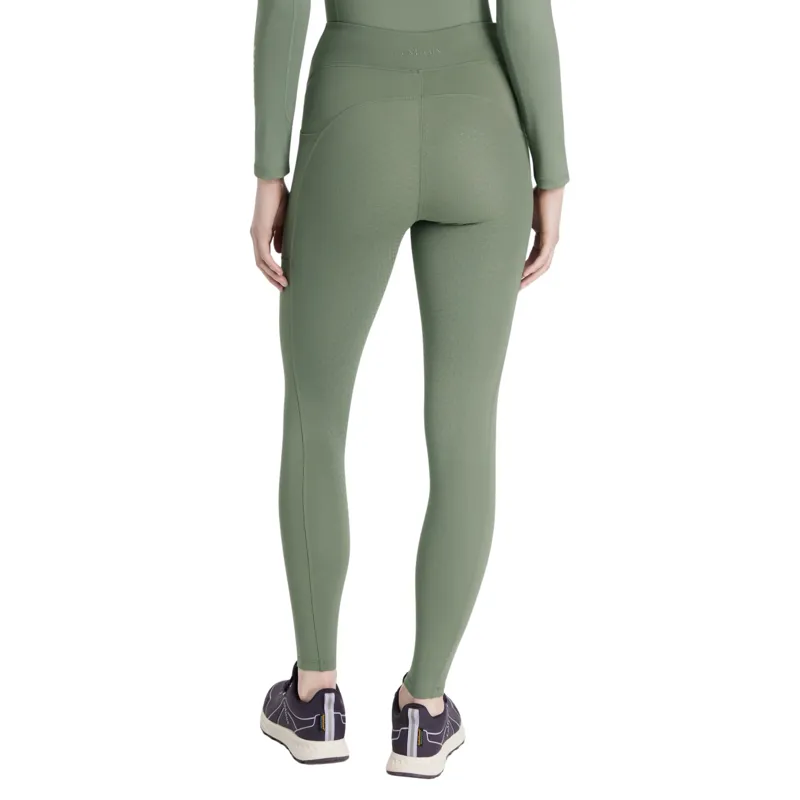 LeMieux Natalie Brushed Pull On Tights in Rosemary-2