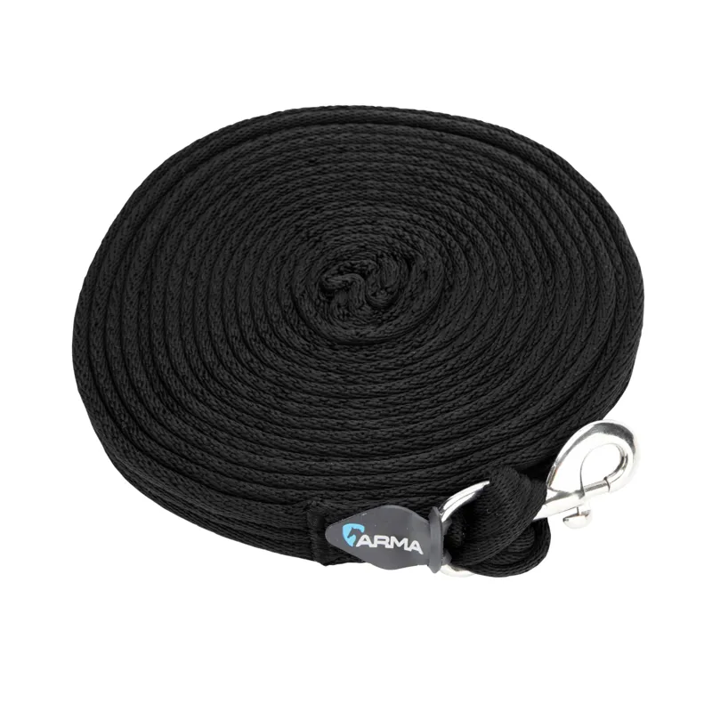 ARMA  Cushion Web Lunge Line 8m/26 In Black
