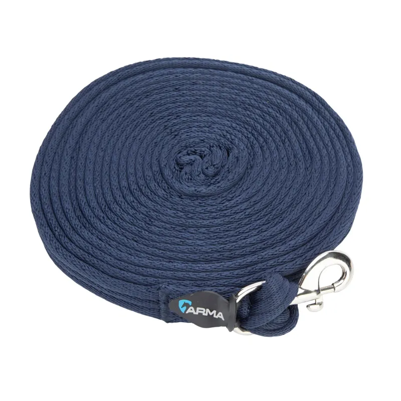 ARMA Cushion Web Lunge Line NAVY 8m/26'