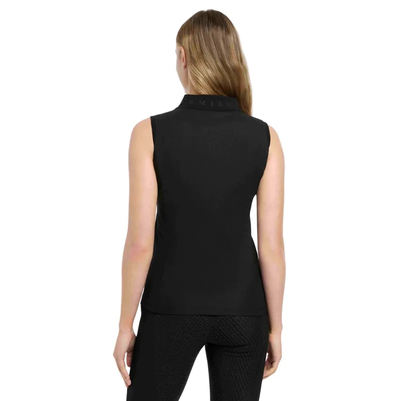 LeMieux Marissa Sleeveless Polo in Black-1