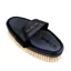 Shires Large Ezi-Groom Grip Body Brush With Goat Hair in Black