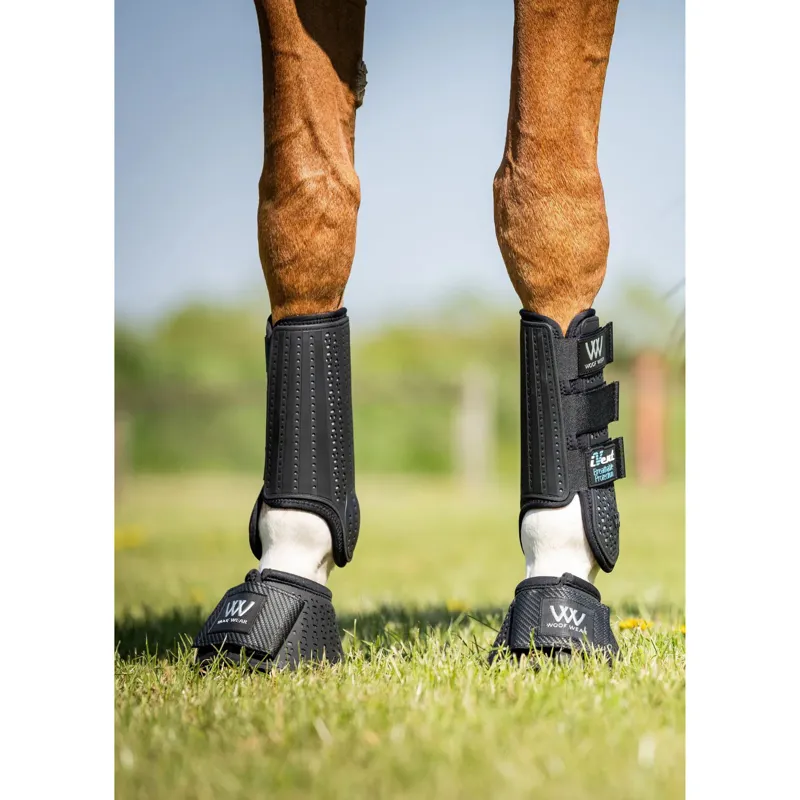 Woof Wear Ivent Event Boot Front in Black Steel-1