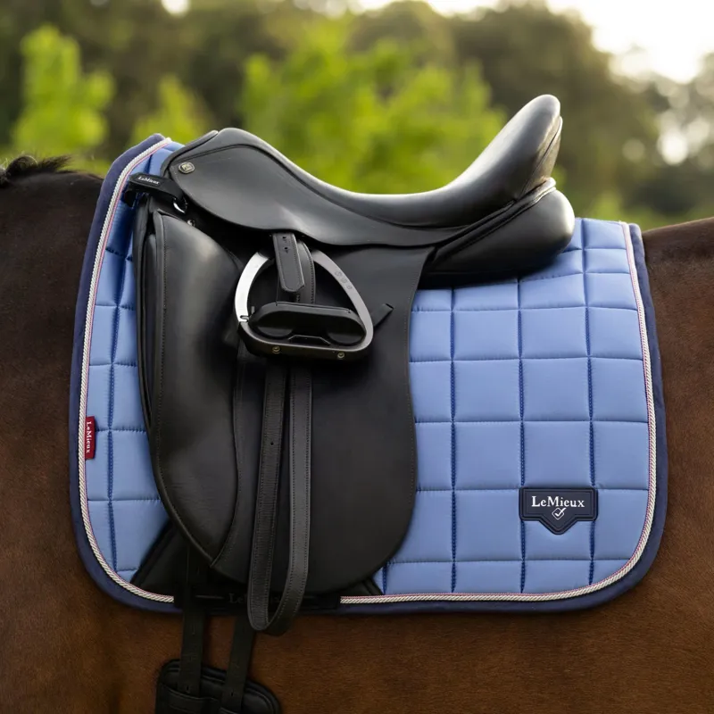 LeMieux Loire Classic Dressage Square in Powder Blue-2