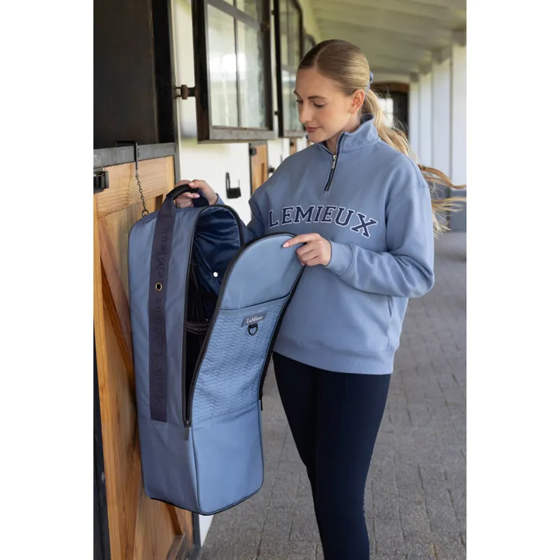 LeMieux Anatomical Bridle Bag in Powder Blue-1