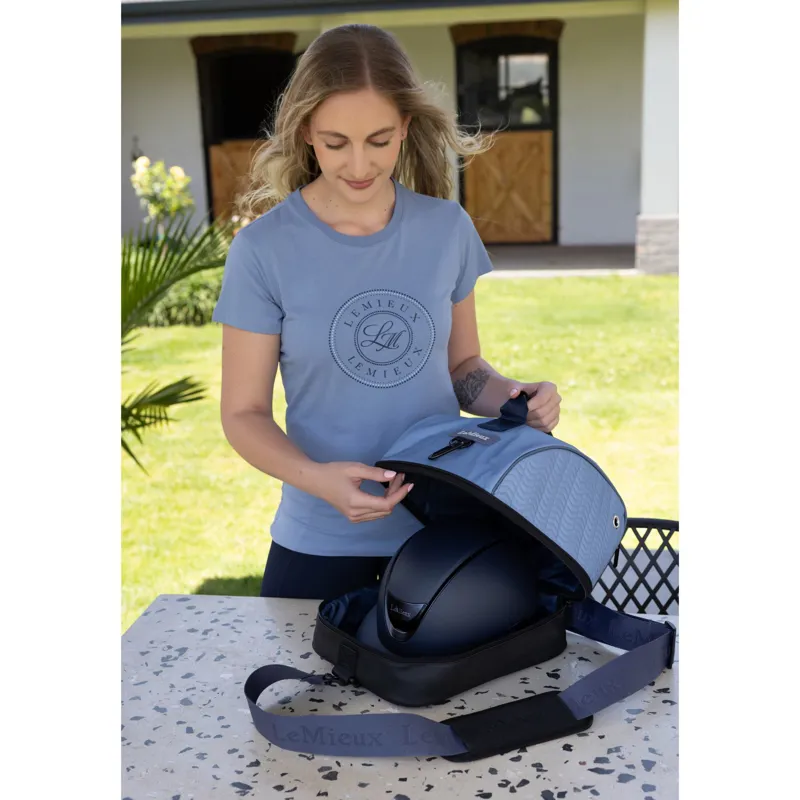 LeMieux Hat Box in Powder Blue-1