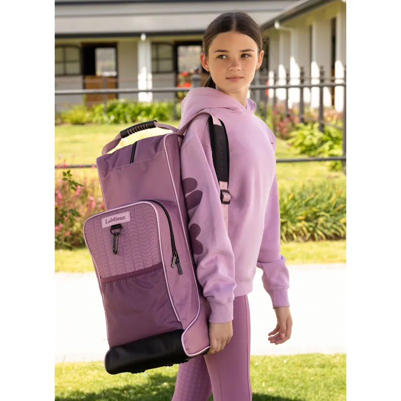 LeMieux Boot and Hat Bag in Mallow-1