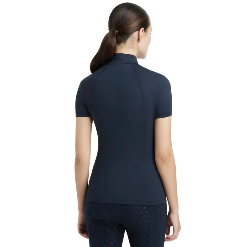 LeMieux Classique Short Sleeve Baselayer in Navy-1