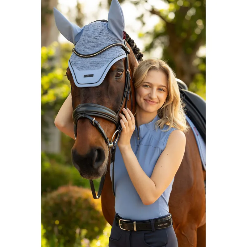 LeMieux  Airflow Sleeveless Baselayer in Powder Blue-3