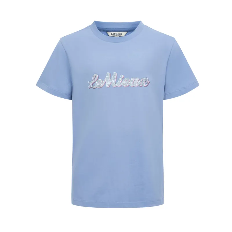 LeMieux Young Rider Arianna T-Shirt in Powder Blue